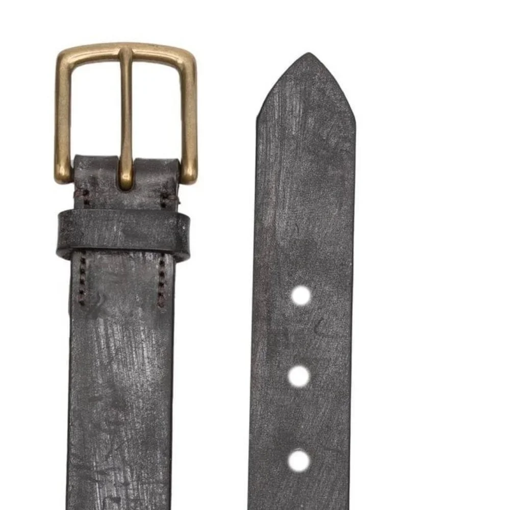 Polo Ralph Lauren Whitehouse Cox Teak Brown Men Leather Belt